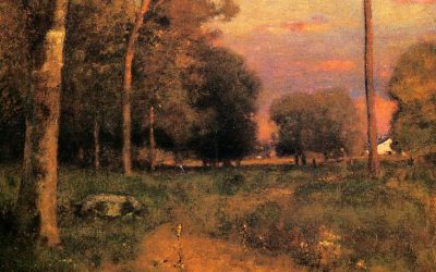 George Inness, Early Moonrise, Florida