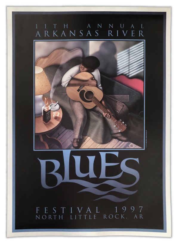 Arkansas River Blues Festival poster