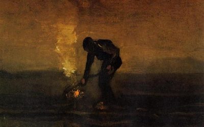 Vincent van Gogh, Peasant Burning Weeds